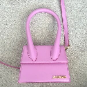 Jacquemus Pink Le Chiquito moyen